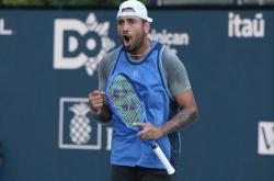 雷速体育比分直播-关于美国网球队爆冷澳大利亚网球队，克耶高斯送出助攻的信息