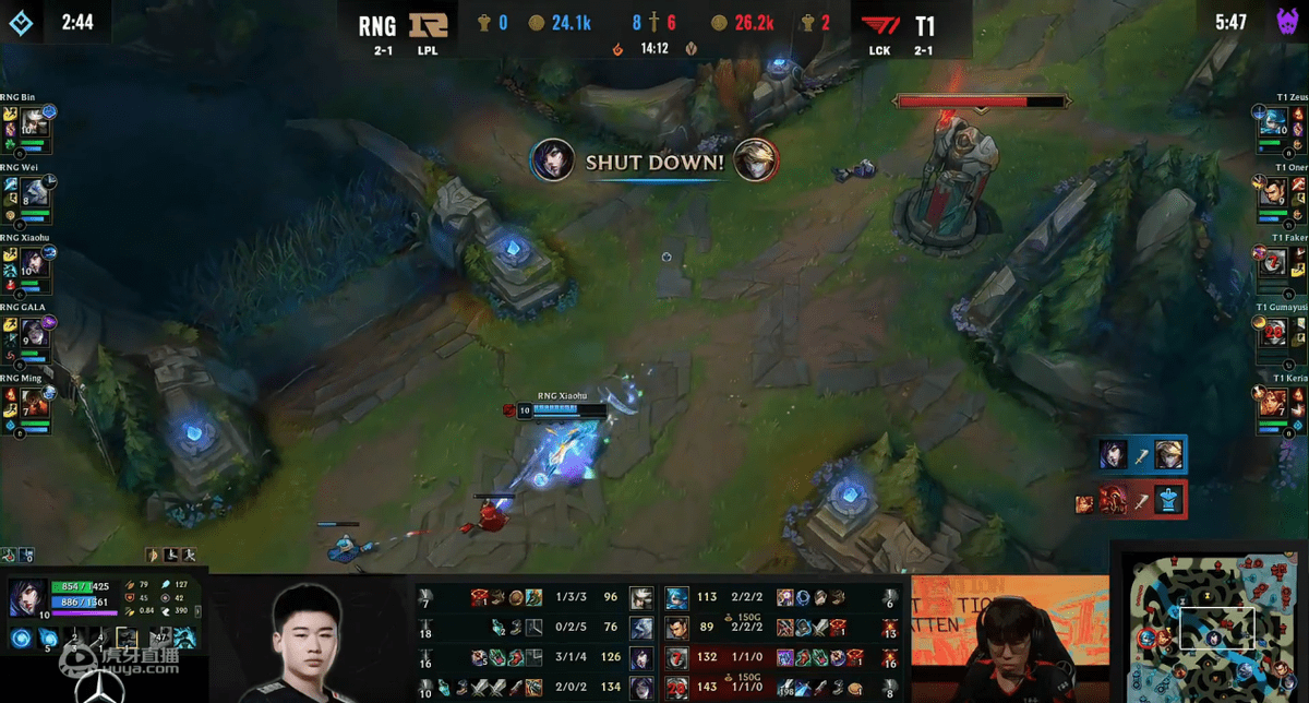 FPX力克TSM，Zeus拿下关键大龙小组赛3:2（釜山）